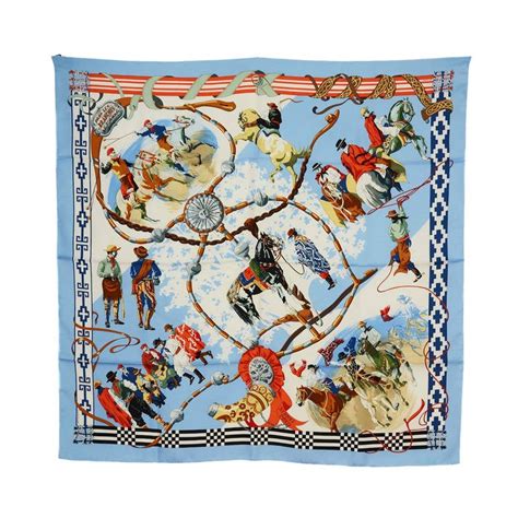 hermes cowboy scarf|hermes men's handkerchief.